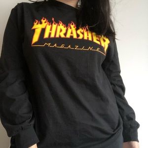 Thrasher long sleeve shirt🔥
